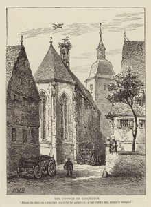 キルヒハイム教会 作： Henry William Brewer
